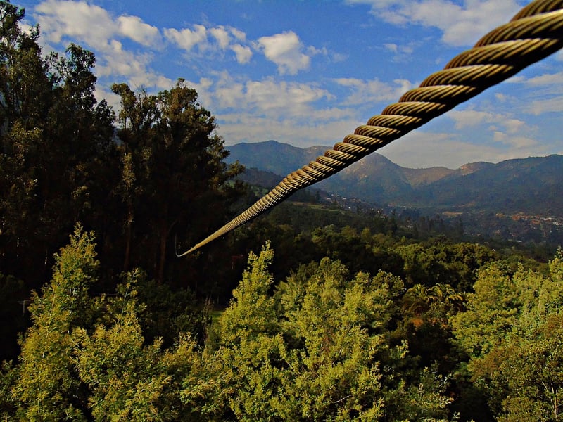 Ziplining